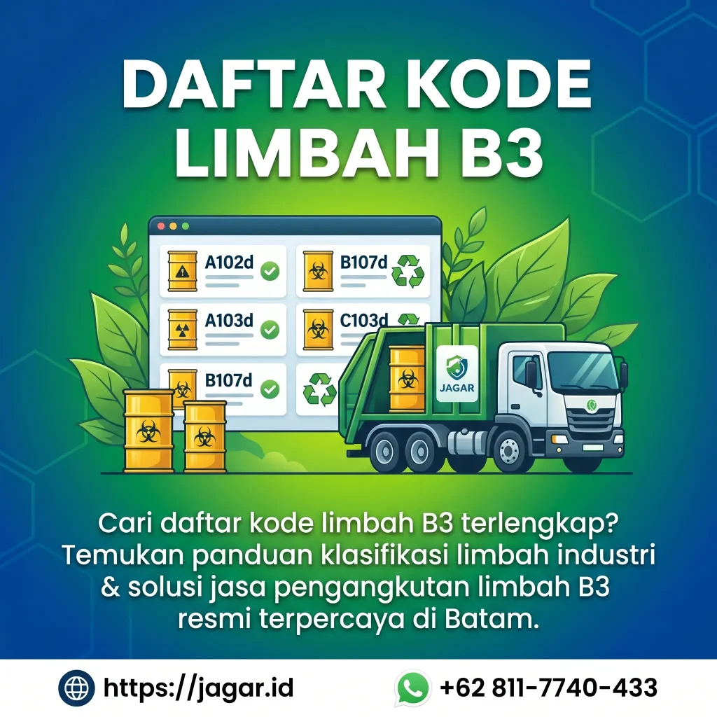 apa itu kode limbah b3?